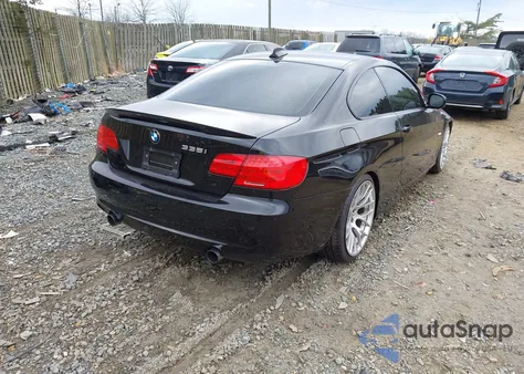 2011 BMW 335I xDrive from USA, damaged, VIN WBAKF9C57BE247179
